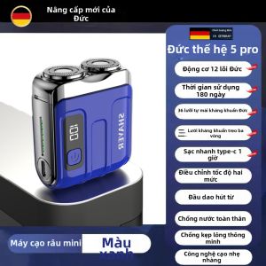 FADEKANG | Máy Cạo Râu Điện Không Dấu Đen Tiện Lợi