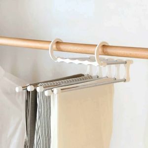 Multifunctional Multilayer Hanger Folding Storage for Pants Trousers Storage Rack