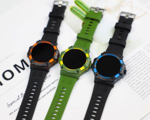 NORTH EDGE G206 Sports Watch Mens Watch Bluetooth Call Heart Rate Monitoring Calories Steps Anti Impact ABS+PC Lightweight Material