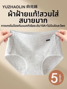 Yuzhaolin | Cotton Breathable Anti-Bacterial Seamfree High-Waist Briefs