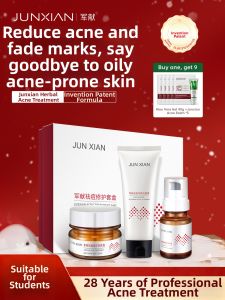 JUNXIAN | Acne Treatment Gentle Moisturizing Essence Kit