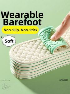 LINGMIAO | Breathable Non-slip Socks-less Shoe Insoles