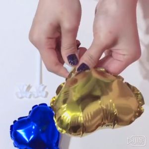 5 inch Aluminum Foil Cake Topper Balloon Birthday Wedding Anniversary Party Cake Decoration Topper