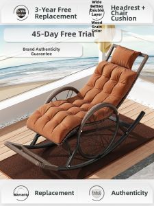 ZHUSHANXIA | Adult Relaxation Rocking Chair for Patio