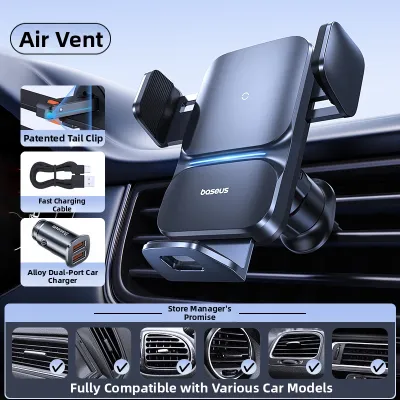 BASEUS | Wireless Charging Car Mount 15W