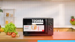 Lò vi sóng có nướng Toshiba MW3-MG25PE(BK) 25 lít - 9 Chế Độ Nấu - Công Suất 800W - Bảo Hành 12 Tháng