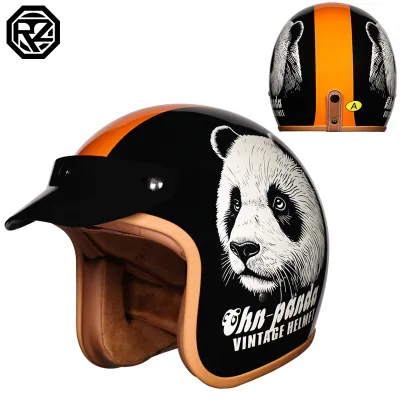 ORZ | Mũ Bảo Hiểm 3/4 Unisex Cổ Điển Đạt Chuẩn 3C Mới