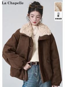 La Chapelle | Imitation Suede Faux Fur Winter Women Coat