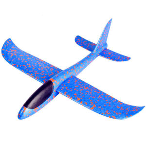 Foam Aircraft Model Hand Launch Glider Plane Soft Foam Airplane Throw Airplane Outdoor Sports Toys for Kids