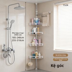 Baoyouni | Kệ Tắm Góc Không Lỗ Hình Tam Giác Inox