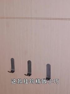 [L] 10Pcs Heavy Duty Adhesive Hooks No Drill Wall Hooks For Bathroom Kitchen Bedroom Towel Coat Hat Bag Hanging Organizer