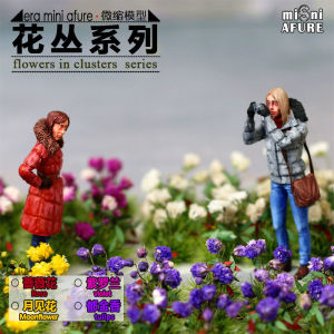 Vườn Hoa Mô Hình Thời Đại DIY Mô Phỏng Chiến Binh Cờ Và Đinh Găm Vào Cỏ Để Tạo Ra Tình Huống Trên Bàn Cát