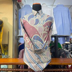 BAJU BATIK TUNIK COUPLE | BATIK TUNIK COUPLE MODERN | BATIK TUNIK SARIMBIT | BATIK TUNIK KATUN SOLO FULL LAPISAN FURING TRIKOT