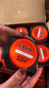 Thước cuộn 5m 7.5m 10m cao cấp Thước đo lỗ ban phong thủy chính xác nhựa ABS cứng vỏ bọc cao su chống va đập