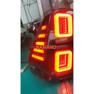 TOYOTA HILUX REVO ROCCON ROGUE 2015 - 2019 TAIL LAMP BRAKE LIGHT BLACK 3D DESIGN 3V SPEC