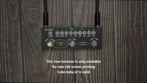 M-Vave Cube Baby Multi Effects Pedal Delay Chorus Phaser Reverb Effect Pedal