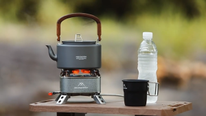 Mountainhiker 1.4L Outdoor pot set camping cookware portable aluminum alloy combination camping frying pan hanging pot kettle