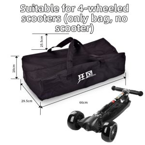 KFWIND | Versatile Age Range Compatible Scooter Bag for Two-Wheel & Frog Style
