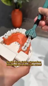 LAGI VIRAL!!! Sikat Gigi Dewasa Sikat 3D Tiga Sisi Spesial Ultra Lembut Bersih Toothbrush Gusi sensitif & Behel Kawat Gigi 2 in 1
