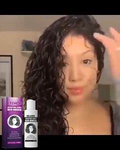 EELHOE Curly Hair Styling Elastic Element Curly Hair Moisturizing Fluffy Styling Hair Care Liquid Elastic Element Wholesale (100ml)
