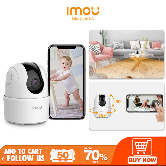 IMOU TwoWay Talk CCTV Camera WiFi Connect To Cellphone 360 degree