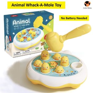 Whack A Mole Toy Hammer Toys Early Learning Educational Baby Toy Mainan Bayi Kanak