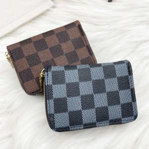 Accordion Style Mini Coin Purse Multi-Card Slot Fashionable Retro Card Holder Compact Wallet for Men And Women