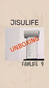 Quạt Cầm Tay Jisulife Life 9 3600/5000mAh 5 Tốc Độ Gió 12 giờ- Bảo Hành 12 Tháng