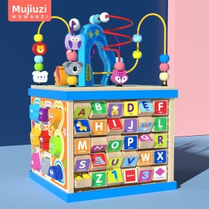 MWZ | Educational Bead Maze Puzzle Box Six-sided