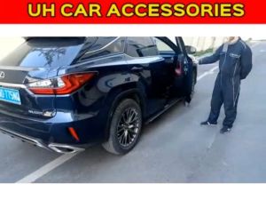 HC CARGO LEXUS RX Aluminum Alloy Power Side Steps Retractable Running Boards Automatic Running Boards AUTO FOLD