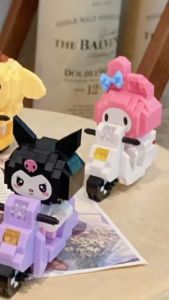 Gratis Semua - Balok Susun Edukatif DIY / Puzzle Brick 3D Motif Karakter