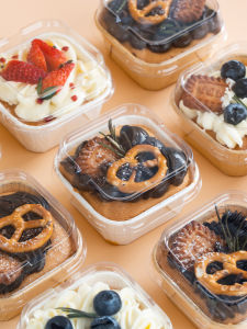 Square Disposable Oven-Safe Baking Mold