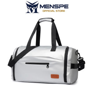 MENSPE Mens Travel Bag Sports Backpack Fashion Luggage Shoulder Bag With Independent Shoes Pocket Handbag Outdoor Sling Bag Gym Fashion Men Women Dry Wet Separation Portable Travel Yoga Swimming Bag