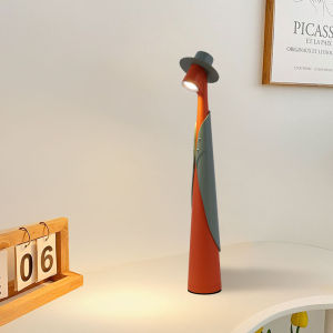 Led Creative Touch-Controlled Rechargeable Table Lamp Suitable for Bedroom Study and Living Room Decoration.