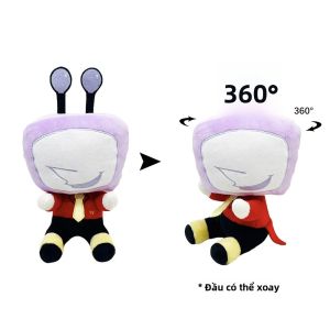 Deltarune Tenna Đồ Chơi Sang Trọng 30cm Tư Thế Ngồi Dễ Thương Búp Bê Sang Trọng Ngắn Trang Trí Nhà Cửa Quà Tặng Cho Trẻ Em Và Bạn Bè