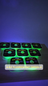 A-EX Fluorescent Green 100 meter Tali Tangsi Pancing Udang Green Nylon Prawn Fishing Line Tali Mancing Udang Memancing Galah Kolam