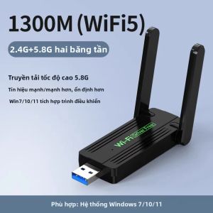 SHENGSHICHANGYING | Thẻ Wi-Fi 6 Dual Band Tốc Độ Cao USB3.0