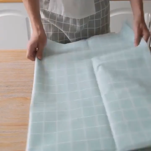 Waterproof Oilproof Grid Tablecloth Stain Resistant Washable Rectangular Table Cover Home Dining Kitchen Decor