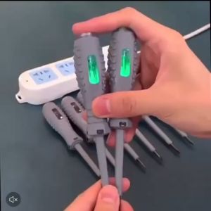 High torque color light measuring electric pen screwdriver multifunctional intelligent electrician dedicated wire break