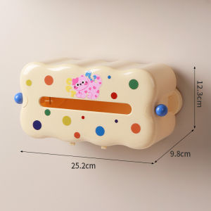 กระดาษเช็ดหน้าติดผนังแบบดูดด้วยแรงดันลม ช่องเก็บกระดาษชำระในห้องน้ำ ชั้นวางของสำหรับจัดระเบียบ กระดาษเช็ดหน้า ช่องเก็บสิ่งของ ช่องเก็บกระดาษเช็ดหน้า