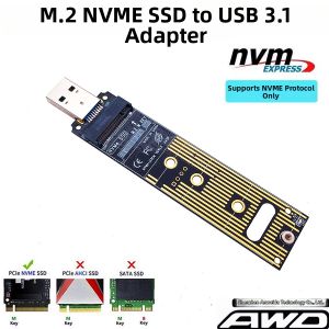 NVME SSD to USB 3.1 Type C Case