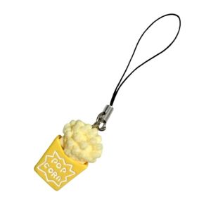 Popcorn Phone Charm Tali Charm HP Lucu Gantungan Handphone Lanyard Tali Handmade Fashion