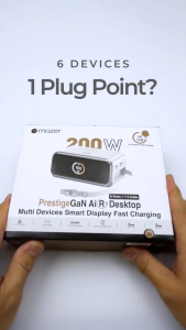 MAZER 200W PrestigeGaN Ai Desktop Charger