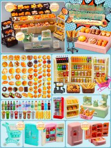 DIY Miniature Supermarket Children Toy
