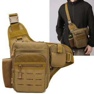 Travel Camping Chest Bag Sports Climbing Bags Tactical Outdoor Hiking Crossbody Fishing Waist Pouch Molle Fishing Fanny Pack