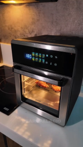 TIXX Air Fryer 25L Large Capacity Multifunction Color Touch Screen Display with Visual Window
