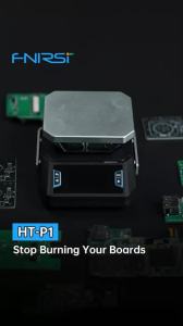 Fnirsi | FNIRSI HT-P1 Portable 150W mini Hot Plate with PID Control 100–350°C DC/USB-C PD Input Dual Heating & Reflow Mode for PCB Wor