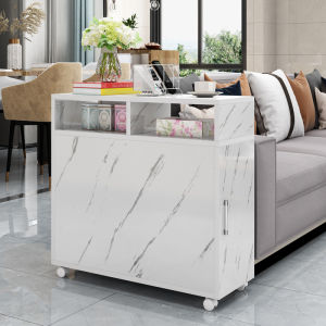 Minimalist Modern Sofa Side Table Corner Table Living Room Side Cabinet Sofa Side Slot Cabinet Narrow Cabinet Table Gap Armrest Mobile Cabinet