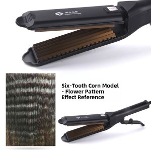 Student Straightening Iron Corn Curling Pad Root Straightening Curling Iron Low Power Portable Fluffy Corn Clip Hair Styling Tools