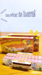 Silverfish Strong Glue Traps 4-Pack - High-Efficiency Lure + Discreet Design Multi-Scene Use Cost-Effective